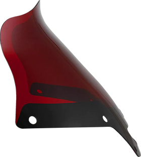 KLOCK WERKS Kolor Flare* Sport Windshield - 8" - Red - FXLRST KWW-02-0629