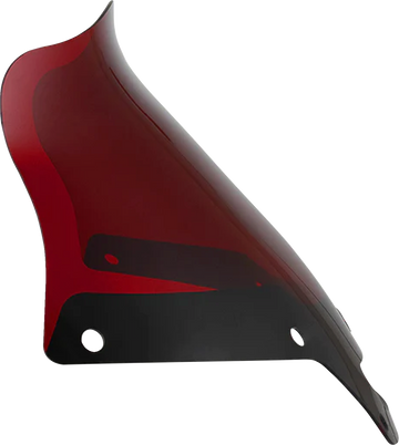KLOCK WERKS Kolor Flare* Sport Windshield - 8" - Red - FXLRST KWW-02-0629