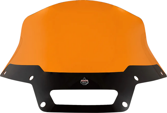 KLOCK WERKS Kolor Flare* Sport Windshield - 8" - Orange - FXLRST KWW-02-0630