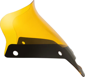 KLOCK WERKS Kolor Flare* Sport Windshield - 6" - Yellow - FXLRST KWW-02-0624