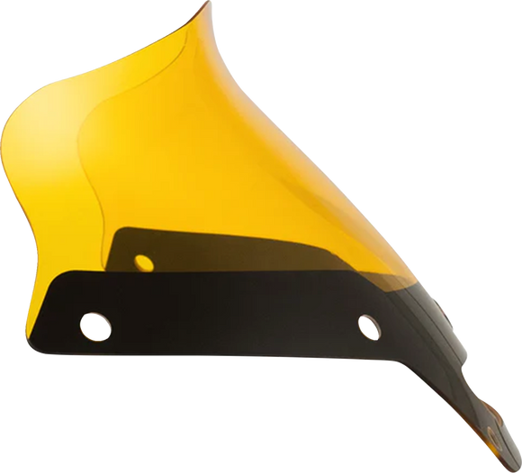 KLOCK WERKS Kolor Flare* Sport Windshield - 6" - Yellow - FXLRST KWW-02-0624