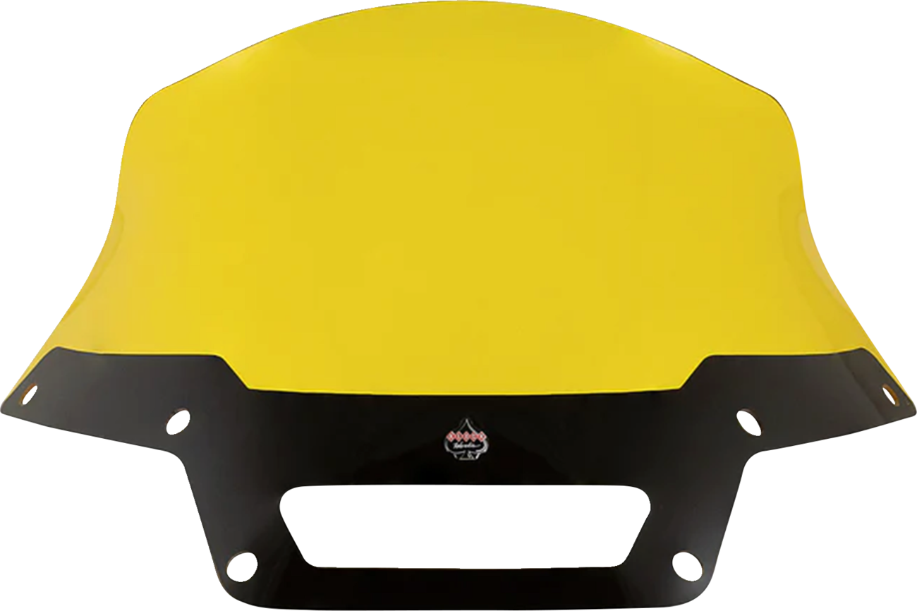KLOCK WERKS Kolor Flare* Sport Windshield - 8" - Yellow - FXLRST KWW-02-0631