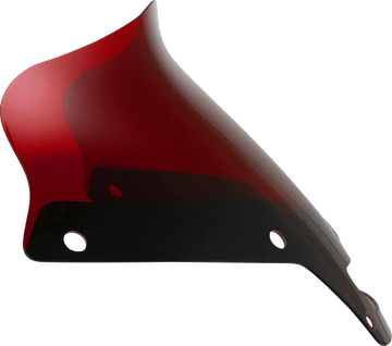 KLOCK WERKS Kolor Flare* Sport Windshield - 6" - Red - FXLRST KWW-02-0622