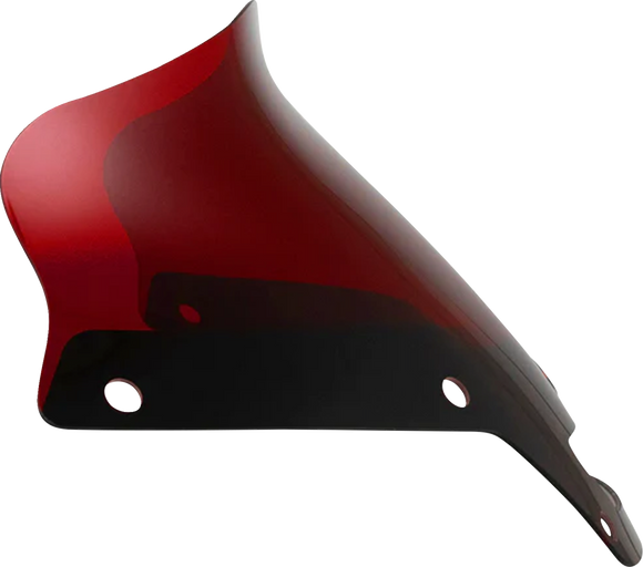 KLOCK WERKS Kolor Flare* Sport Windshield - 6" - Red - FXLRST KWW-02-0622