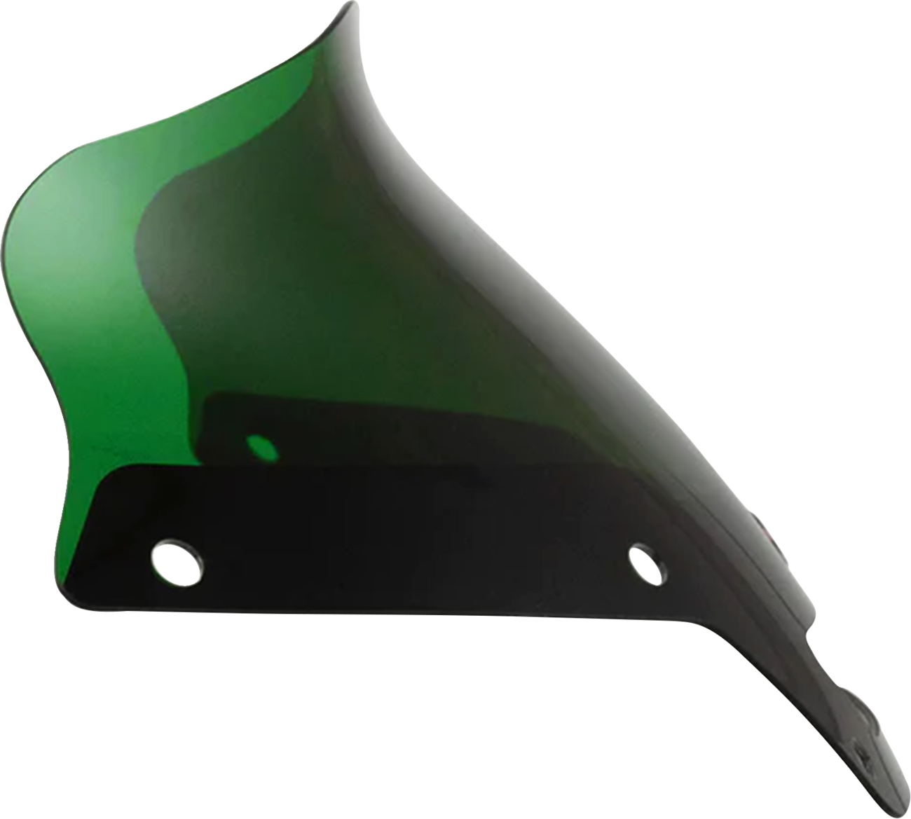 KLOCK WERKS Kolor Flare* Sport Windshield - 6" - Green - FXLRST KWW-02-0625