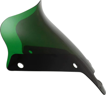 KLOCK WERKS Kolor Flare* Sport Windshield - 6" - Green - FXLRST KWW-02-0625