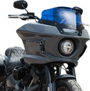 KLOCK WERKS Kolor Flare* Sport Windshield - 6" - Blue - FXLRST KWW-02-0626