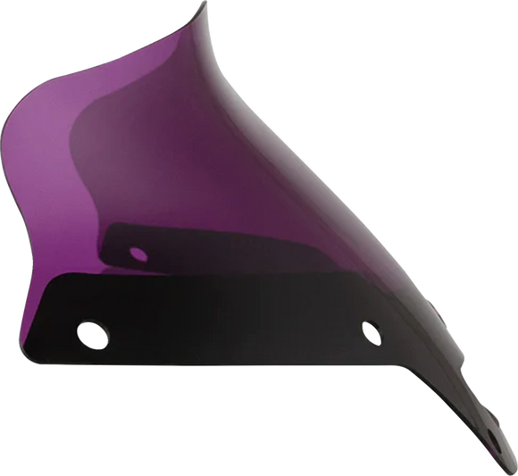 KLOCK WERKS Kolor Flare* Sport Windshield - 6" - Purple - FXLRST KWW-02-0627