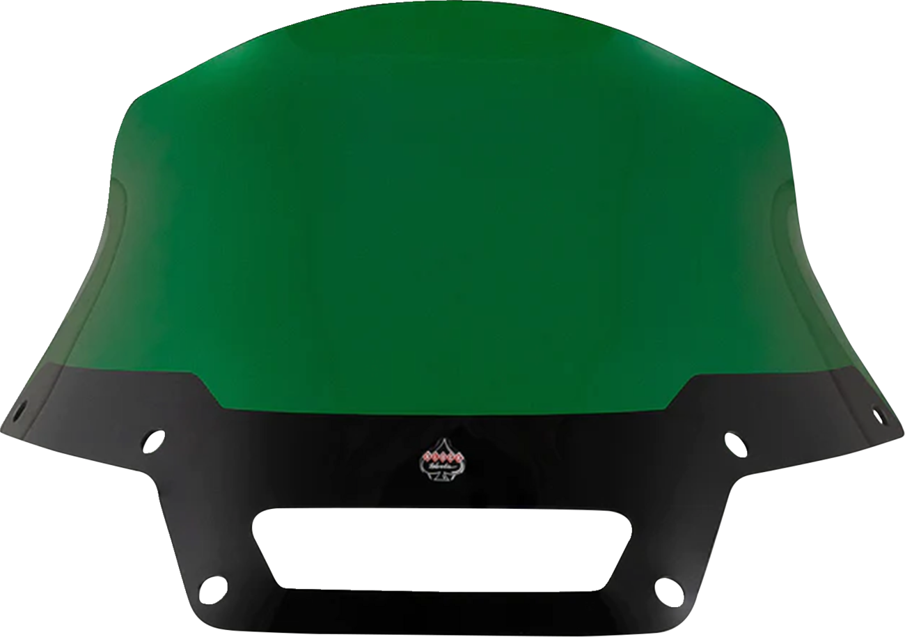 KLOCK WERKS Kolor Flare* Sport Windshield - 8" - Green - FXLRST KWW-02-0632