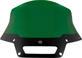 KLOCK WERKS Kolor Flare* Sport Windshield - 8" - Green - FXLRST KWW-02-0632