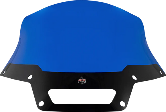 KLOCK WERKS Kolor Flare* Sport Windshield - 8" - Blue - FXLRST KWW-02-0633