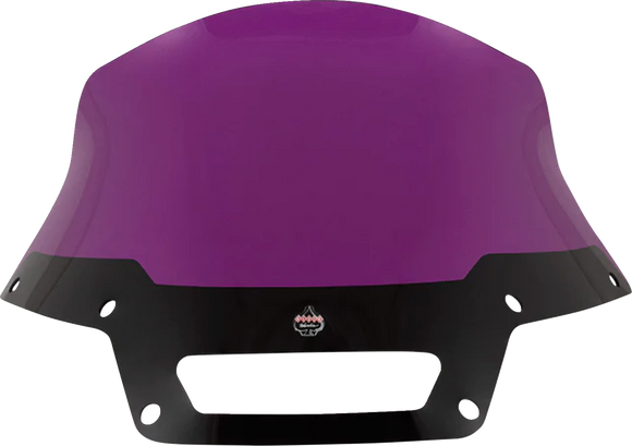 KLOCK WERKS Kolor Flare* Sport Windshield - 8" - Purple - FXLRST KWW-02-0634