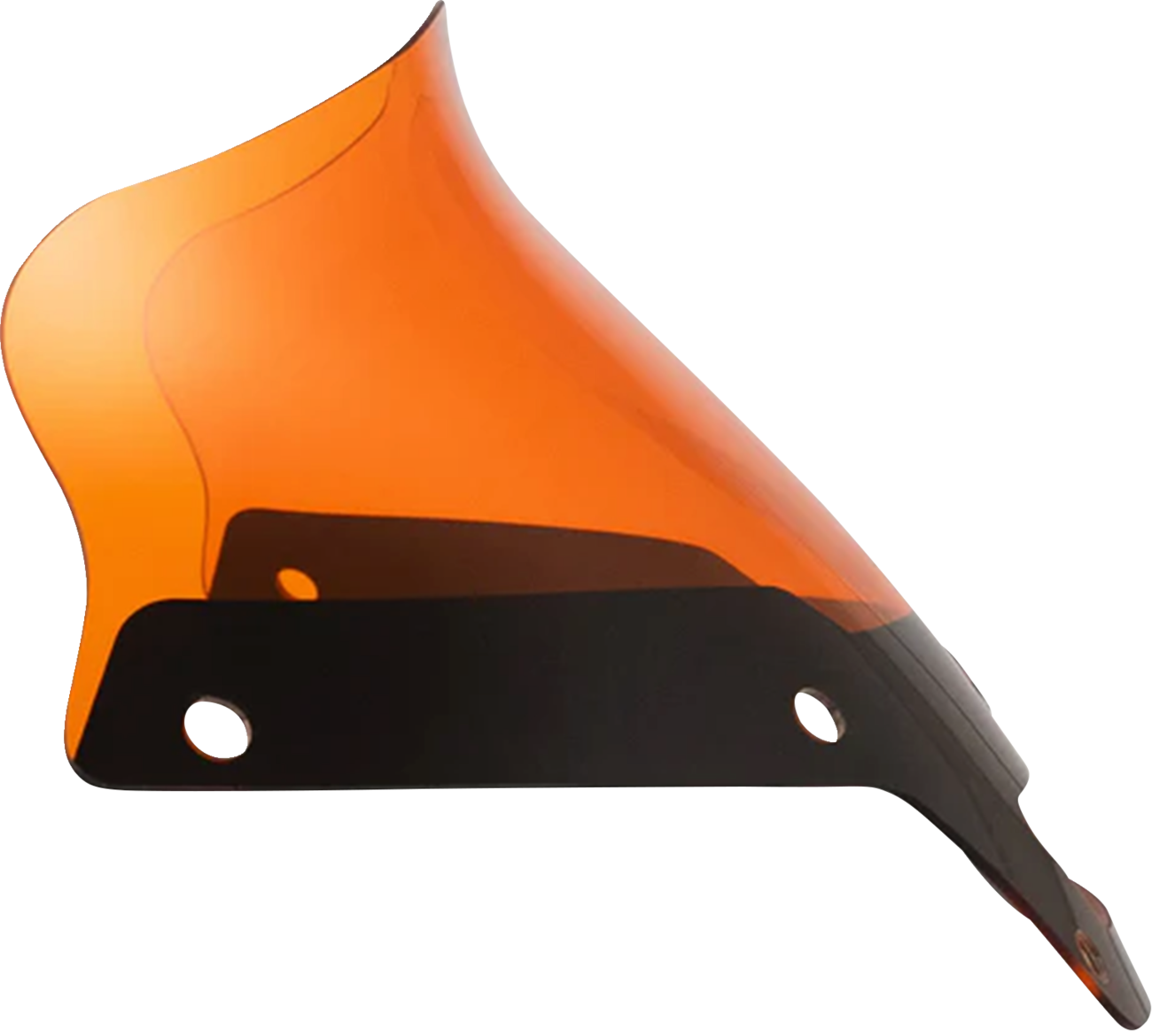 KLOCK WERKS Kolor Flare* Sport Windshield - 6" - Orange - FXLRST KWW-02-0623