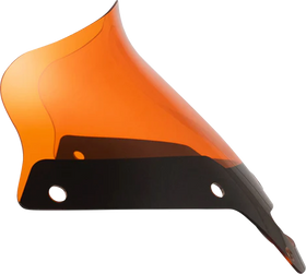 KLOCK WERKS Kolor Flare* Sport Windshield - 6" - Orange - FXLRST KWW-02-0623