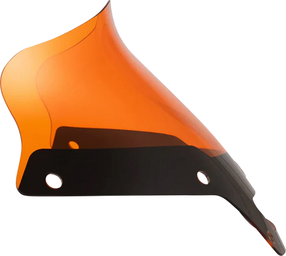KLOCK WERKS Kolor Flare* Sport Windshield - 6" - Orange - FXLRST KWW-02-0623