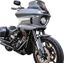 KLOCK WERKS Flare* Windshield - 8" - Dark Smoke - FXLRST KWW-02-0621