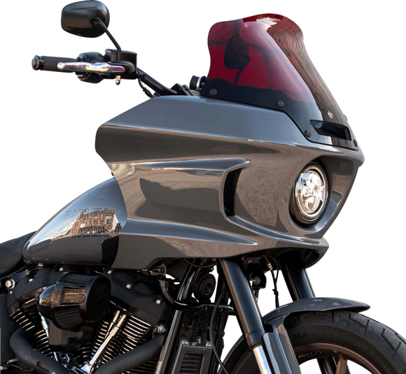 KLOCK WERKS Kolor Flare* Sport Windshield - 8" - Red - FXLRST KWW-02-0629