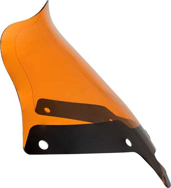 KLOCK WERKS Kolor Flare* Sport Windshield - 8" - Orange - FXLRST KWW-02-0630