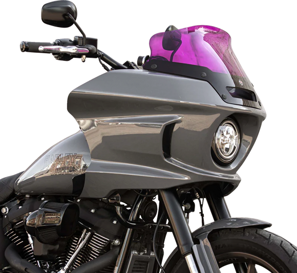 KLOCK WERKS Kolor Flare* Sport Windshield - 6" - Purple - FXLRST KWW-02-0627