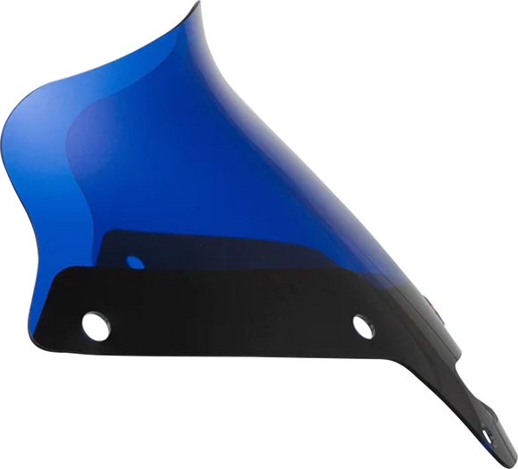 KLOCK WERKS Kolor Flare* Sport Windshield - 6" - Blue - FXLRST KWW-02-0626