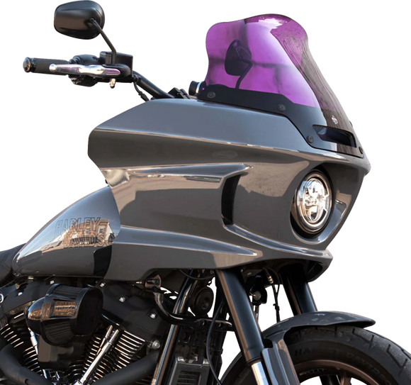 KLOCK WERKS Kolor Flare* Sport Windshield - 8" - Purple - FXLRST KWW-02-0634