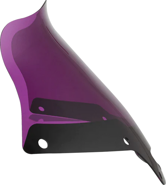 KLOCK WERKS Kolor Flare* Sport Windshield - 8" - Purple - FXLRST KWW-02-0634