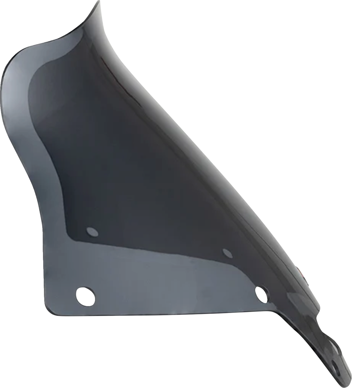 KLOCK WERKS Flare* Windshield - 8" - Dark Smoke - FXLRST KWW-02-0621