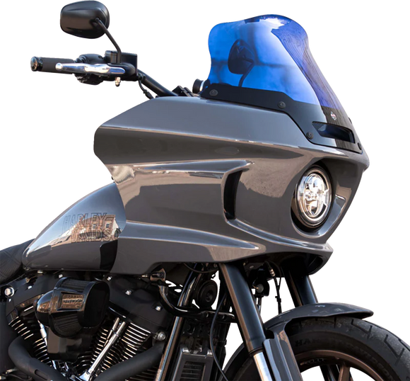 KLOCK WERKS Kolor Flare* Sport Windshield - 8" - Blue - FXLRST KWW-02-0633