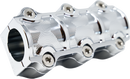 KODLIN USA Big Block Risers - Includes Clamp - Chrome K55119