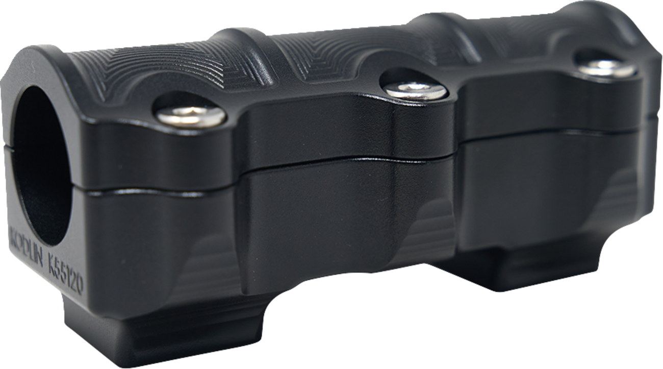 KODLIN USA Big Block Risers - Includes Clamp - Black K55120