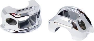KODLIN USA Perch Clamps - Brake/Clutch - Chrome K56243