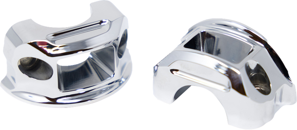 KODLIN USA Perch Clamps - Brake/Clutch - Chrome K56243