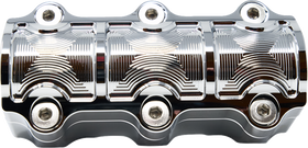 KODLIN USA Big Block Risers - Includes Clamp - Chrome K55119