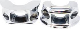 KODLIN USA Perch Clamps - Brake/Clutch - Chrome K56243