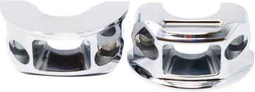 KODLIN USA Perch Clamps - Brake/Clutch - Chrome K56243
