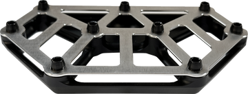 KODLIN USA NXL Mini Floorboards - Black w/ Stainless Steel K73254