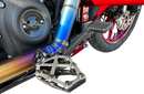 KODLIN USA NXL Footpegs - Black w/ Stainless Steel K73255