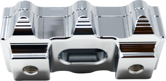 KODLIN USA Big Block Risers - Includes Clamp - Chrome K55119