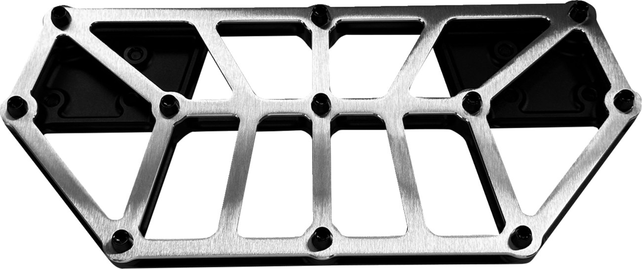 KODLIN USA NXL Floorboards - Black w/ Stainless Steel K73253