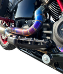 KODLIN USA NXL Footpegs - Black w/ Stainless Steel K73255