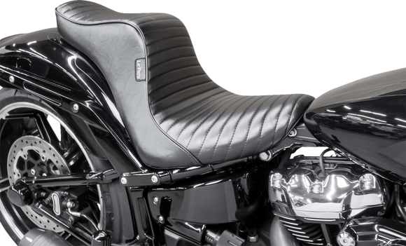 LE PERA Tailwhip Daddy Long Legs Seat - Double Diamond w/ Blue Thread - FLH/FLT '08-'24 LK-587DLDD-BLUE