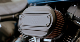 KODLIN USA Oval Air Cleaner Kit - Black - M8 K29244