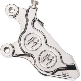 Performance Machine 4 Piston Caliper Front - Chrome