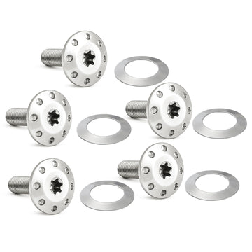 ARLEN NESS Titanium Floating Rotor Bolts, '14-'23 FLT / Polished