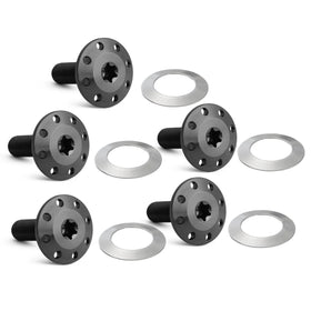ARLEN NESS Titanium Floating Rotor Bolts, '24 FLT / Black