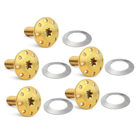 ARLEN NESS Titanium Floating Rotor Bolts, '24 FLT / Gold