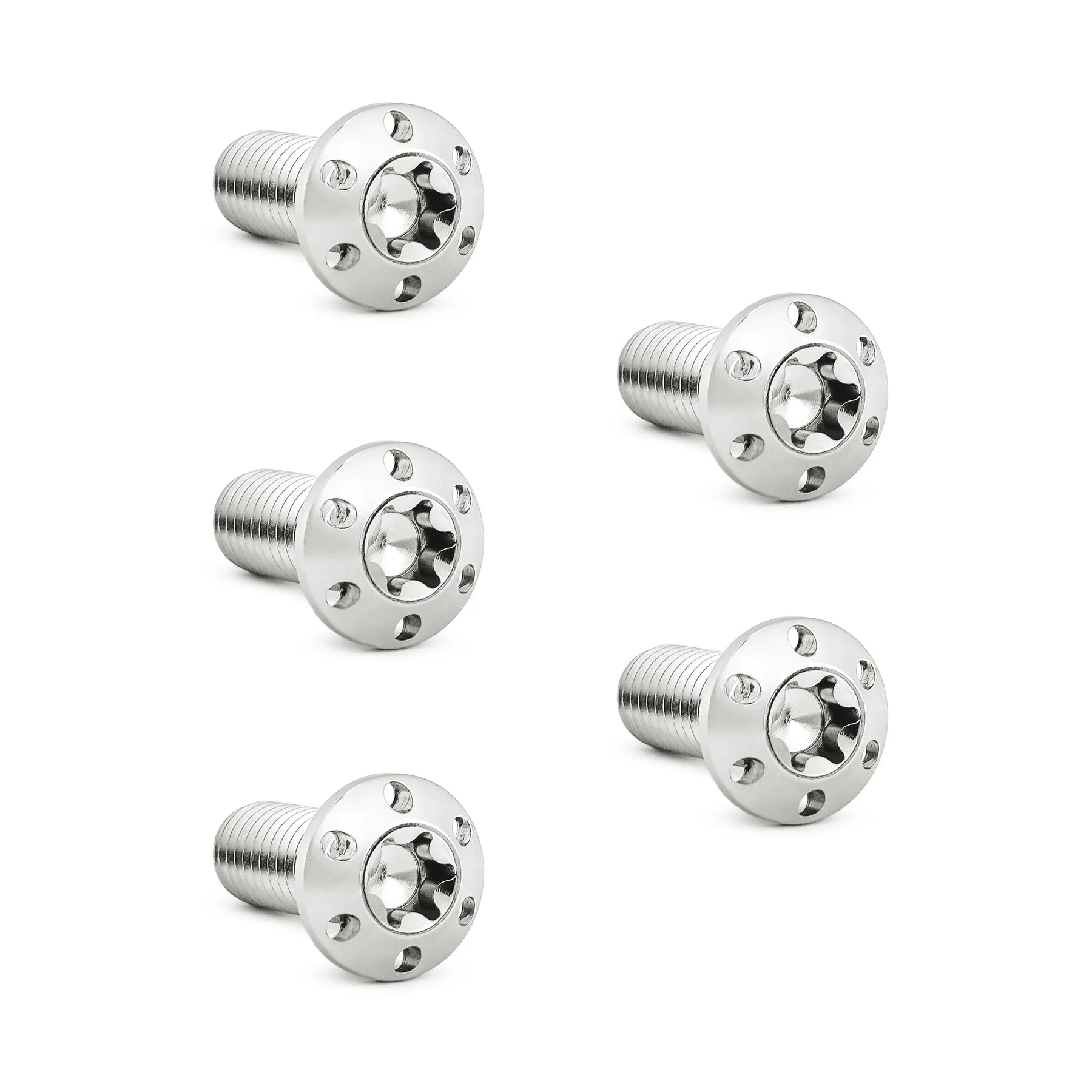 ARLEN NESS Titanium Rotor Bolts Kits, Polished - 0