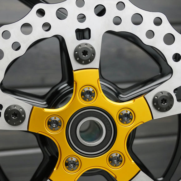 ARLEN NESS Titanium Rotor Bolts Kits, Black