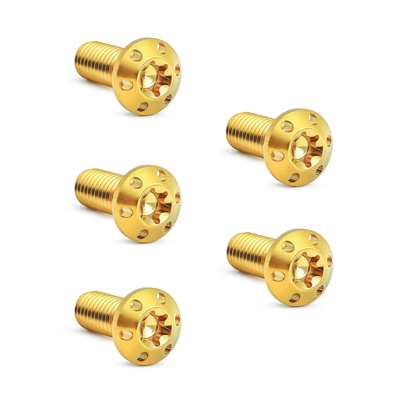 ARLEN NESS Titanium Rotor Bolts Kits, Gold