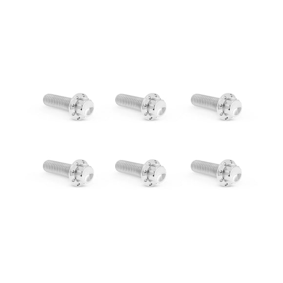 ARLEN NESS Transmission Top Cover Titanium 12-Point Bolt Kits, Polished